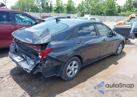 2021 Hyundai Elantra Se из США, поврежденный, VIN 5NPLL4AGXMH050534